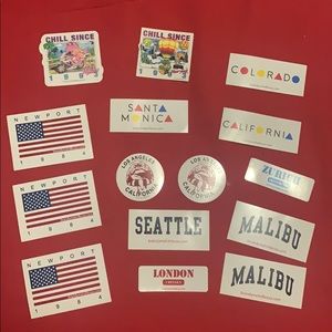 Brandy Melville Stickers Set